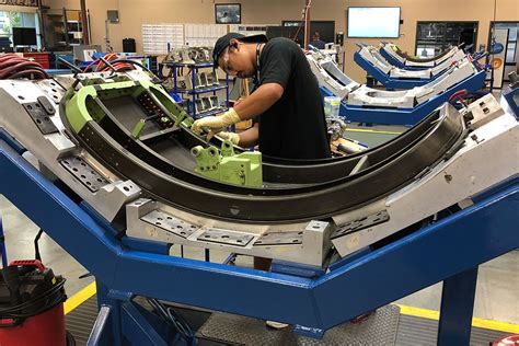 aircraft fabrication and assembly.